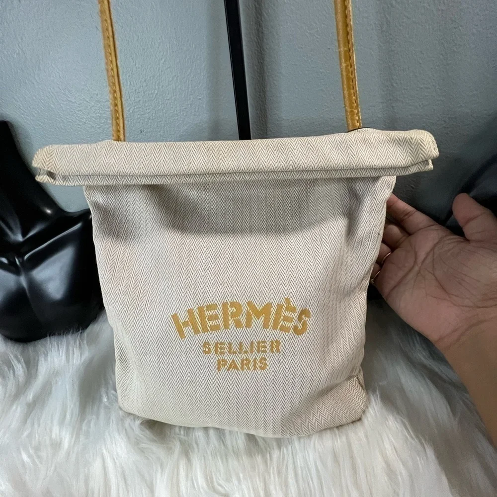 HERMES aline pm canvas bag